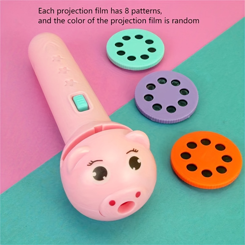 Children's Flashlight Projector with 40 Patterns, Educational Toy