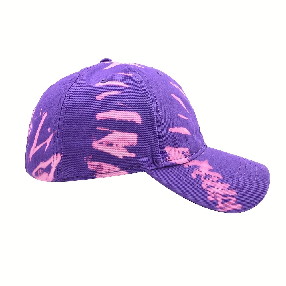 Washed Graffiti Cap For Men