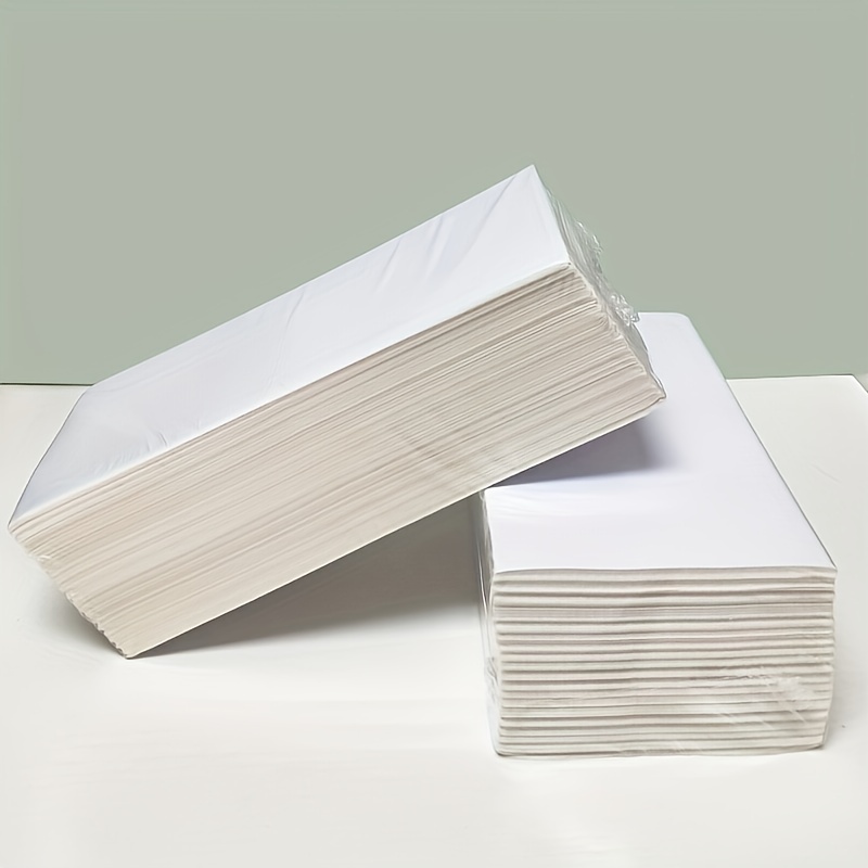 500pcs 10x15 Fan Fold Direct Thermal Label Waterproof Printer Paper