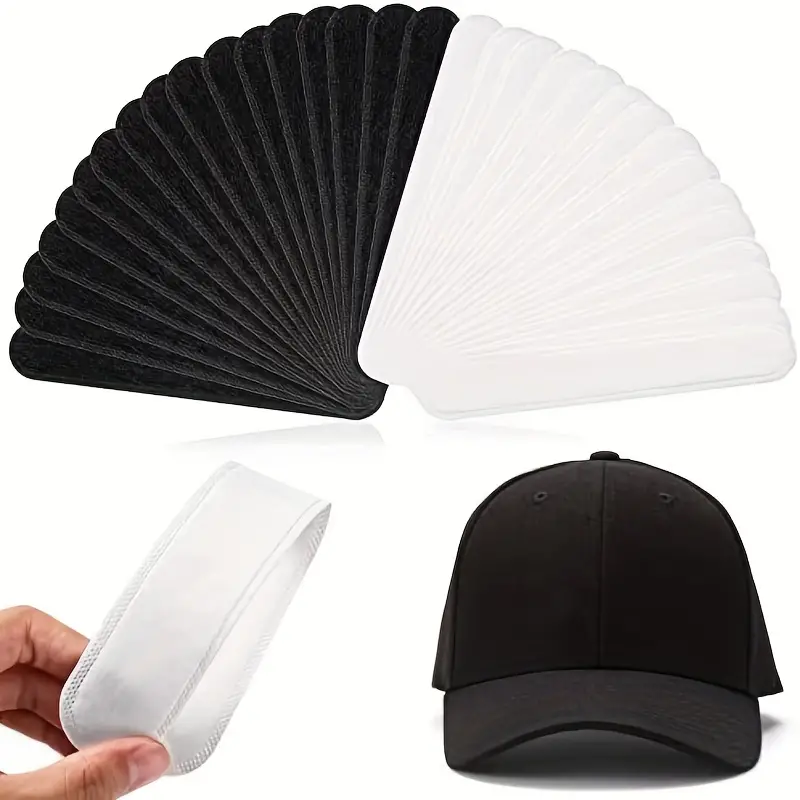 Golf Hat Sweat Liner, Hat Size Reducer Liner, Hat Size Tape Absorbent Sweat  Hat Sweatband Liner, Reducing Disposable Tape Hat Sweatband - Temu Italy