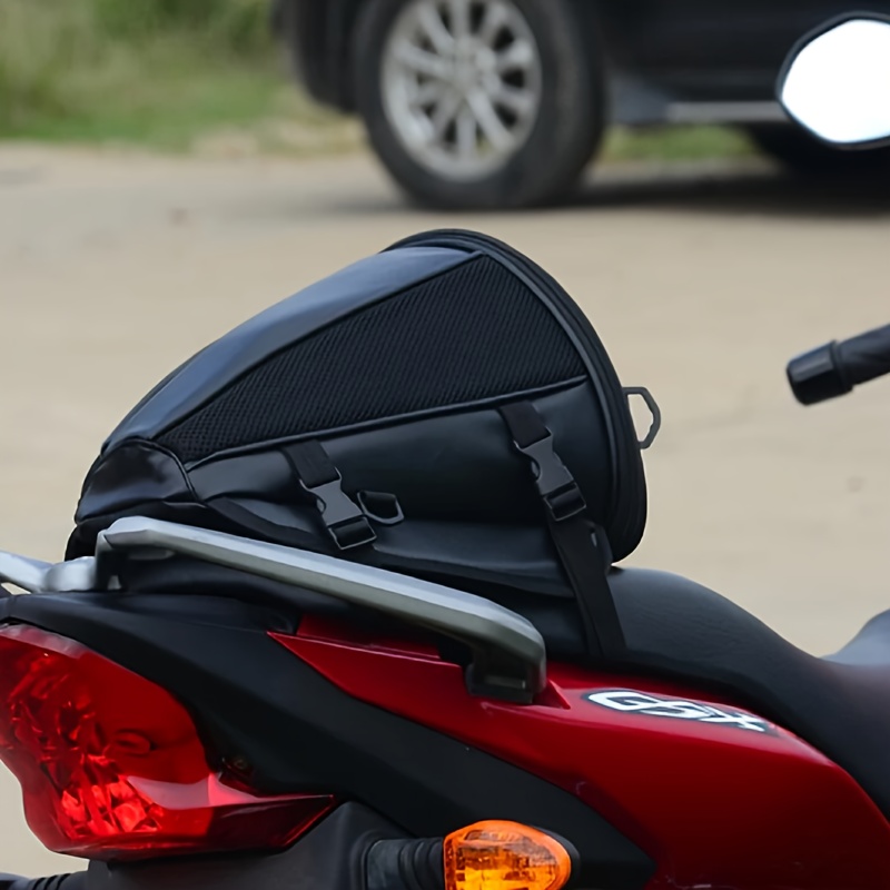  mewmewcat Bolsa de marco lateral de motocicleta de 6 L, bolsa  impermeable de 6 L, bolsa de marco lateral de motocicleta, bolsa universal  de almacenamiento de herramientas de conducción de motocicleta