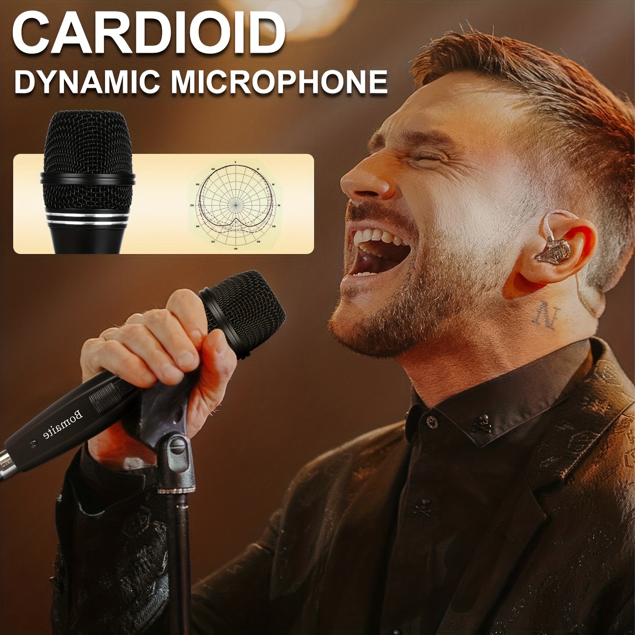  TONOR Dynamic Karaoke Microphone for Singing with 5M