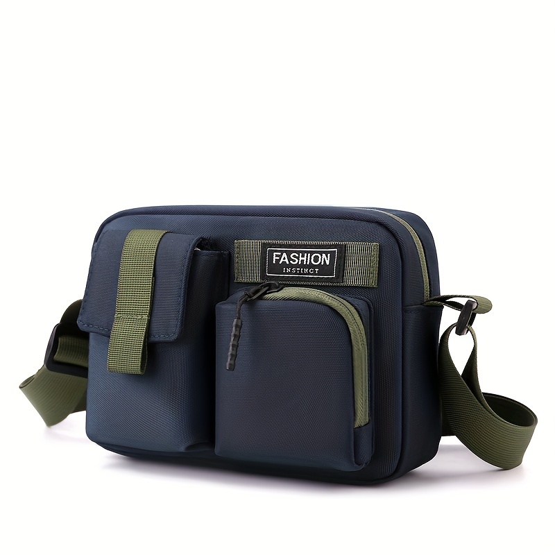 1pc Men's Messenger Bag Small New Fashionable Crossbody Bag, Casual  Shoulder Bag Men's Outdoor Sports Bag