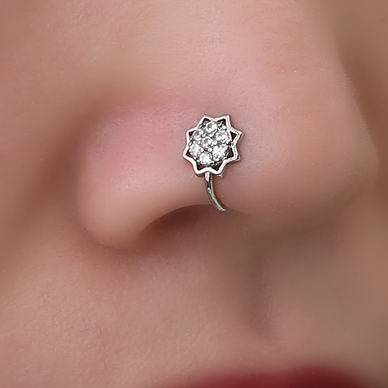 Sunflower nose clearance piercing