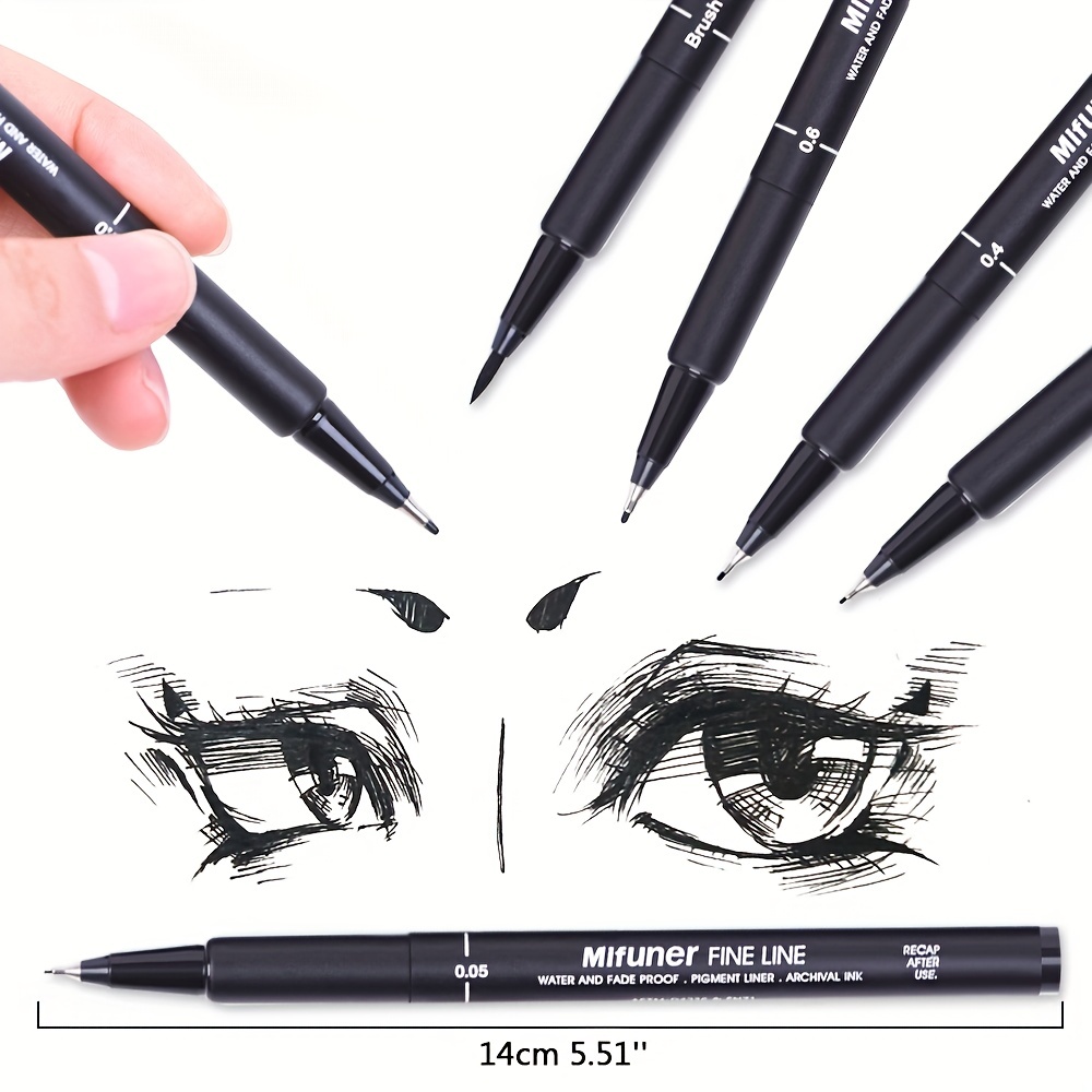  CHICIRIS Waterproof Micro pens, Strong Opacity and Lightweight Micro  pens for Drawing