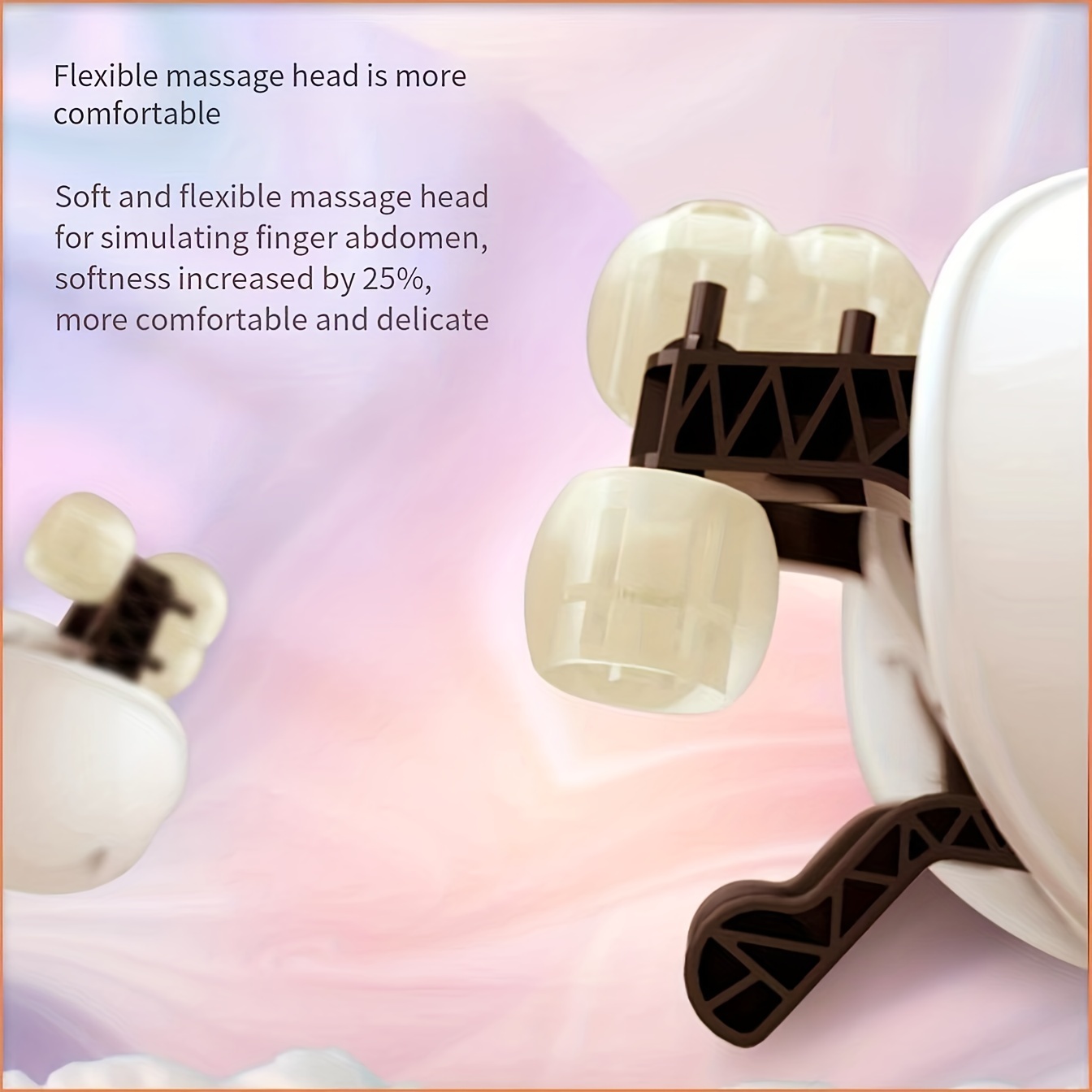 Finger Pressure Neck Massager With Heating Function Back - Temu