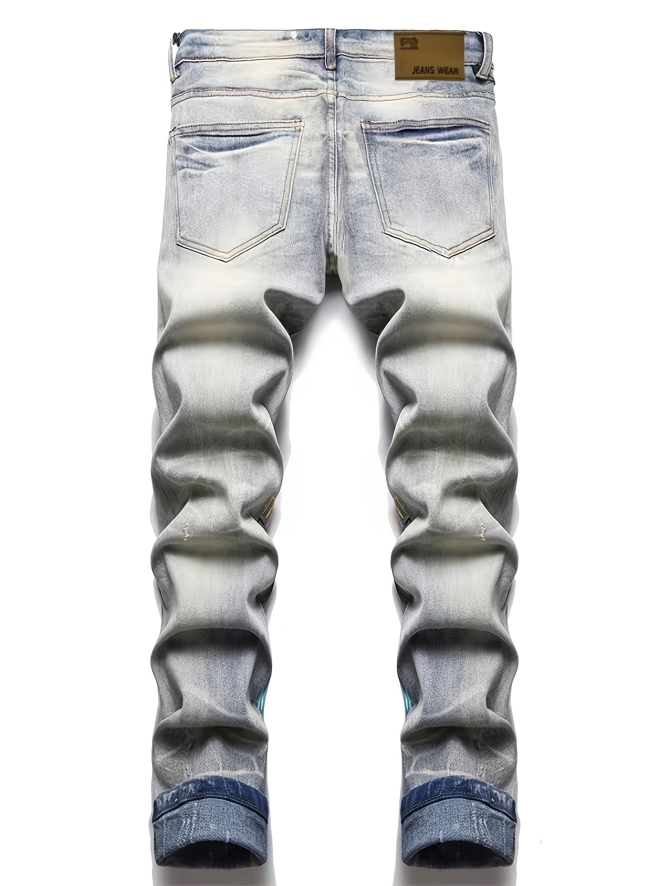 Hip hop best sale ripped jeans