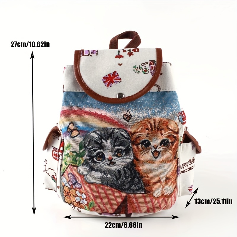 Mochila de gato cheap kawaii