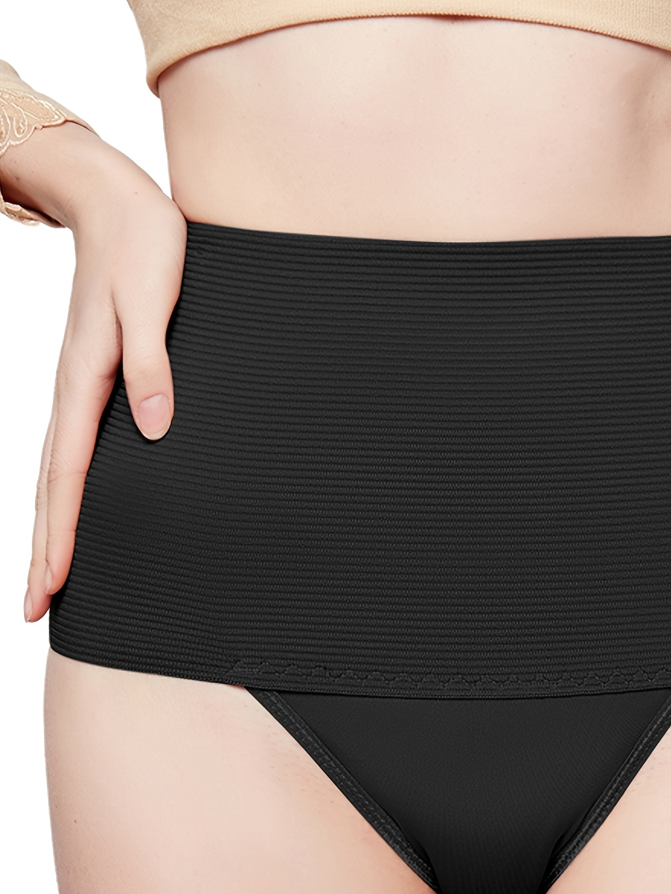 Women's Maternity Postpartum Bikini Tummy Control Pants, Bodybuilding  Medium Stretchy Triangle Briefs, Abdominal Support Underwear For Pregnant  Women