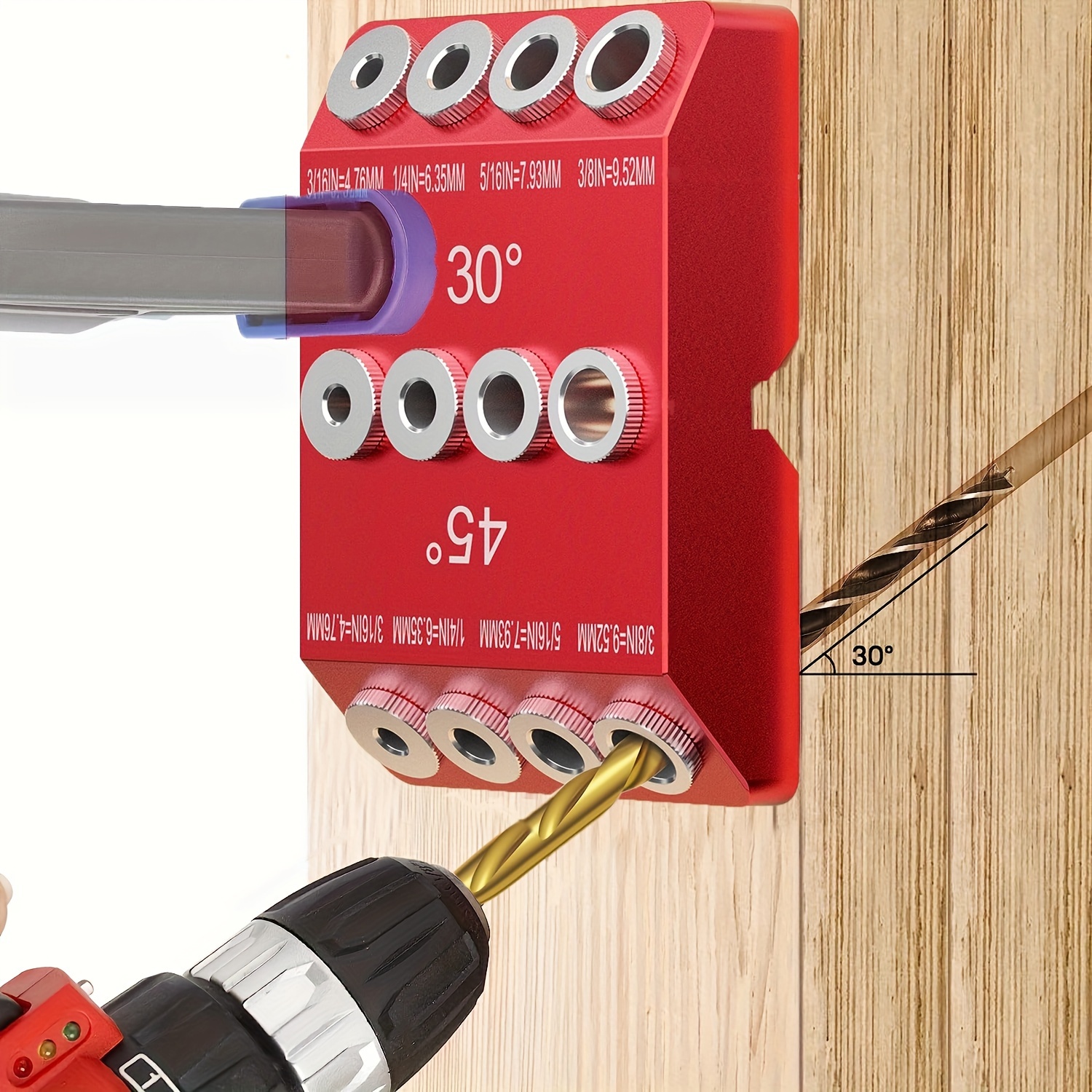 90 Degree Drill Guide Tall Guide for Longer Screws or Bits 90 Degree Screw  Guide -  Canada