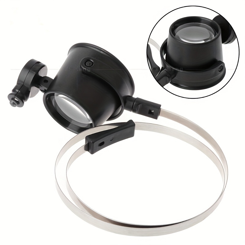 1pc Jewelers Eye Loupe Loop Magnifier Monocular Magnifying Glass For  Watchmakers Repair Eye Loupe Glass Tools 10X