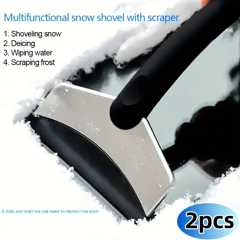 Convenient And Durable Car Windshield Snow Scraper - Temu