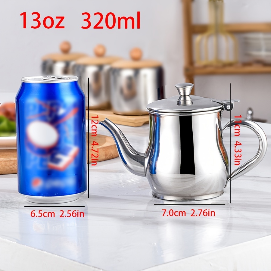 Thermal Insulation Teapot Coffee Thermos Jug with Tea Filter 304 Stainless  Steel Rustproof for Coffee,Tea,Milk Beverage