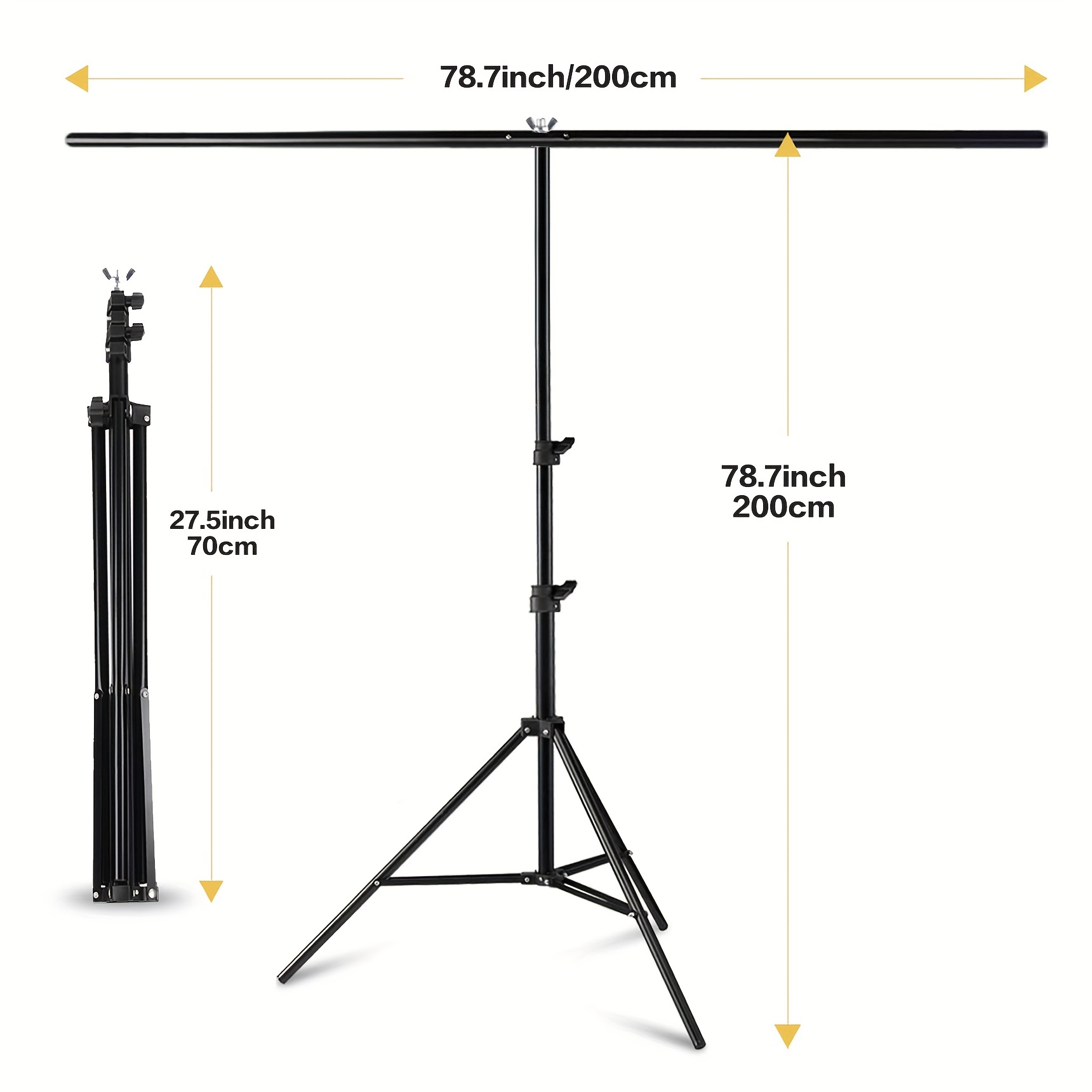 78.7 ×118 Pulgadas Kit Soporte Fondo Estudio Fotográfico - Temu