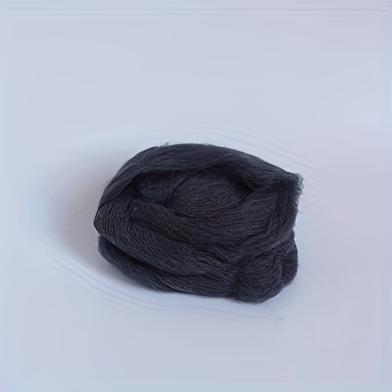 Needle Wool Felt Diy Wool Roving Black White Grey Each - Temu