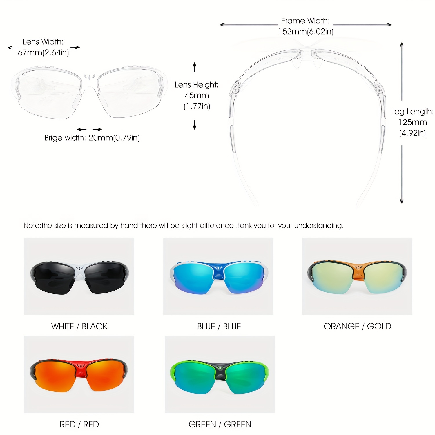 Renekton Premium New Cool Mecha Style Polarized Sunglasses Outdoor