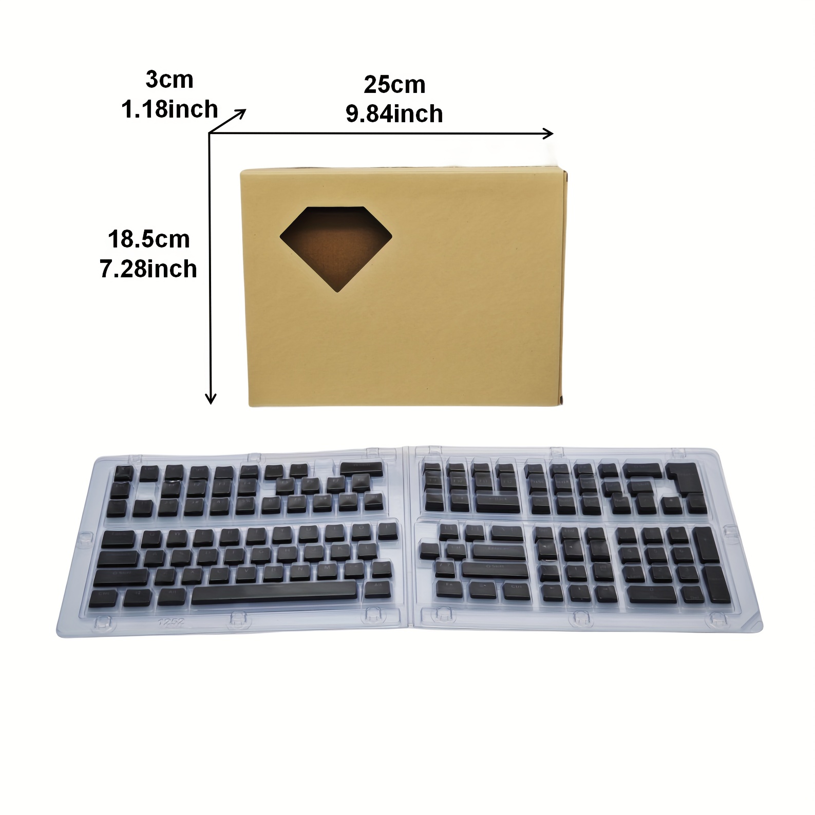 Teclas Pbt Translúcidas Rgb Pudding 129 Teclas Altura Perfil - Temu