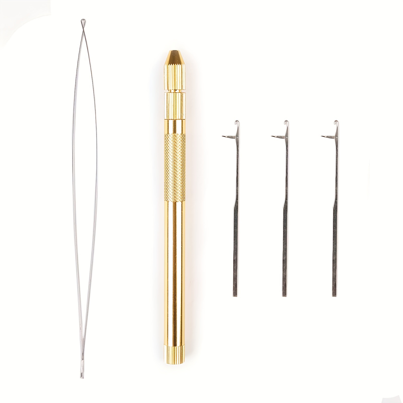 Hair Extension Loop Needle Threader Pulling Hook Tool - Temu