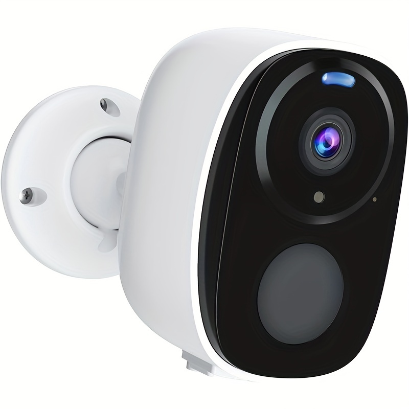 2k 3mp wireless outdoor security camera spotlight siren