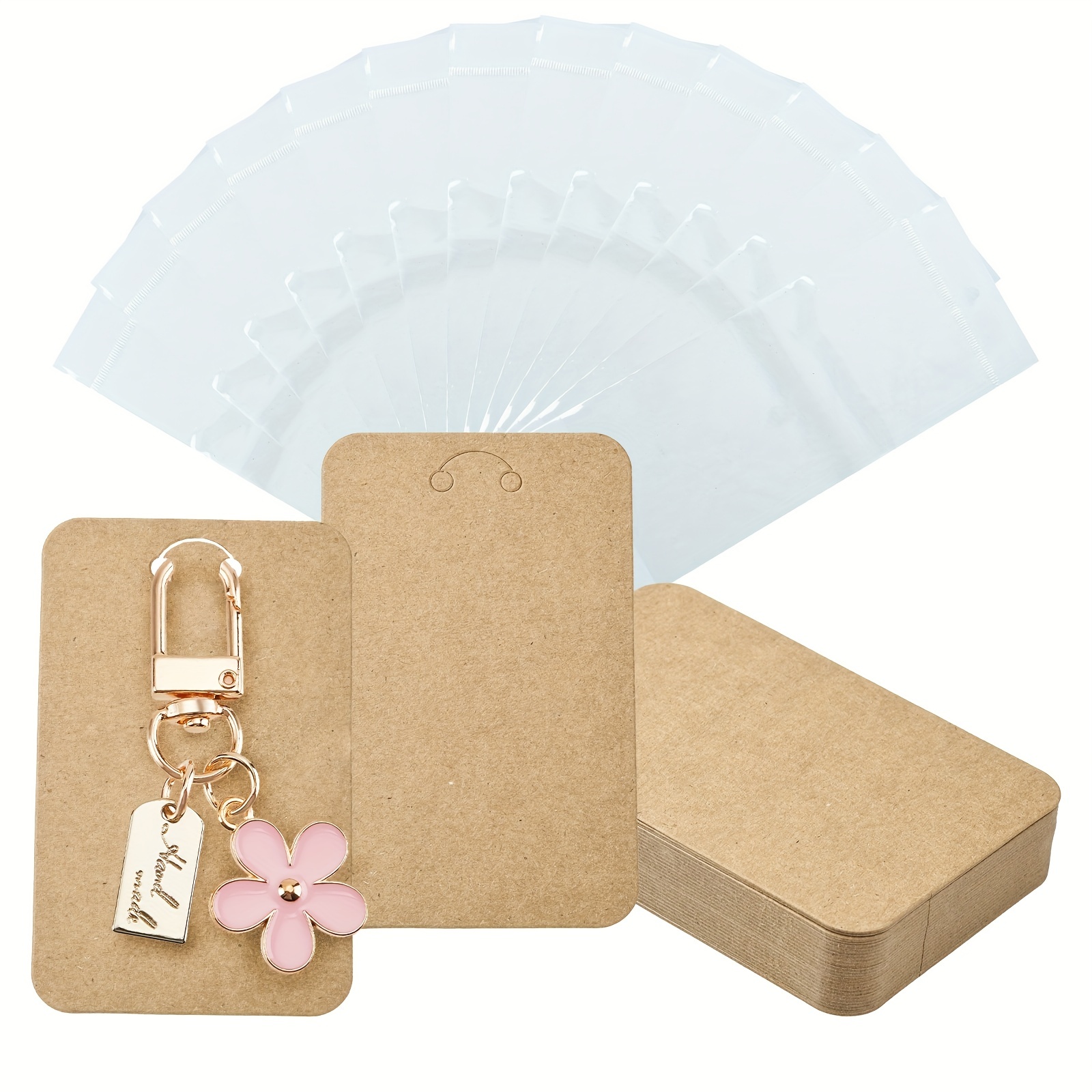 Keychain Display Card Packaging  Keychain Packaging Card Tag