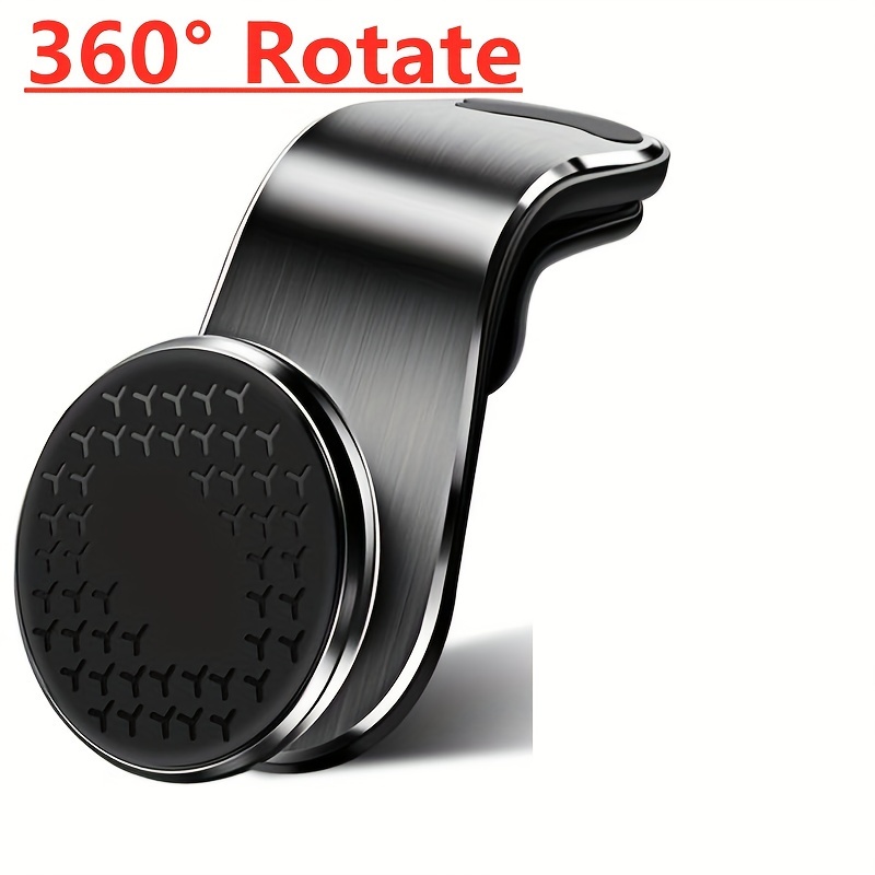 360° Rotating Magnetic Car Phone Holder Bracket Air Vent Smartphone Mobile Holder Car Holder For Iphone 16 15 14 13 12 Xiaomi
