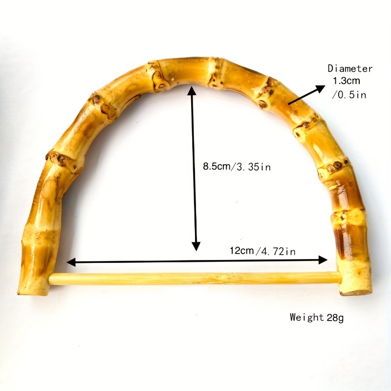 Handbag Bamboo Simulated Handle, U Shaped Handle