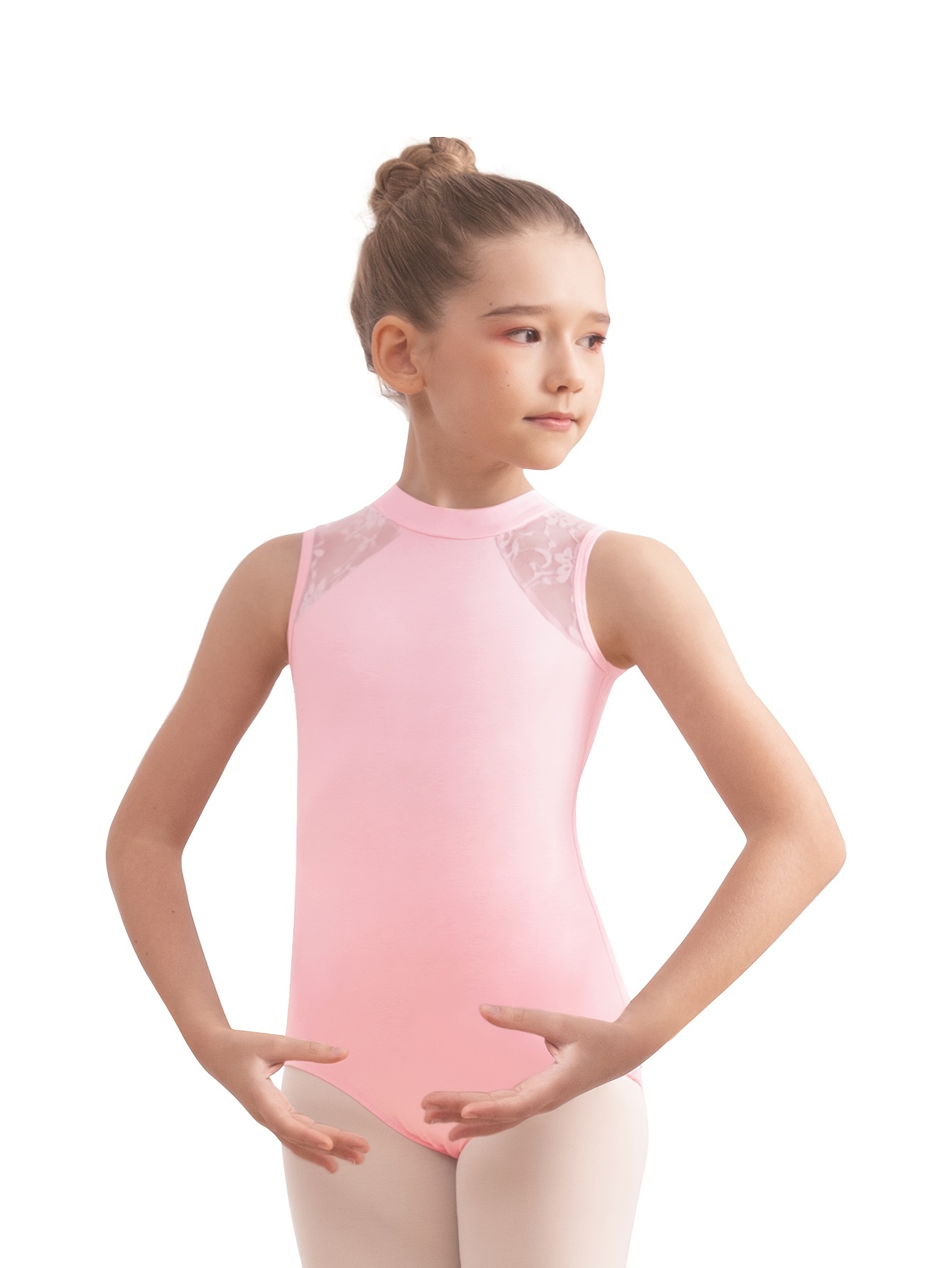 Cotton Comfy Solid Slim Ballet Leotard Kids Clothes Girls - Temu
