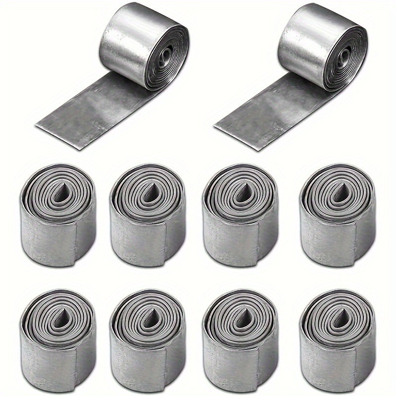 Soft Lead Sheet Strip Sinkers - Fishing Weights For Tackle
