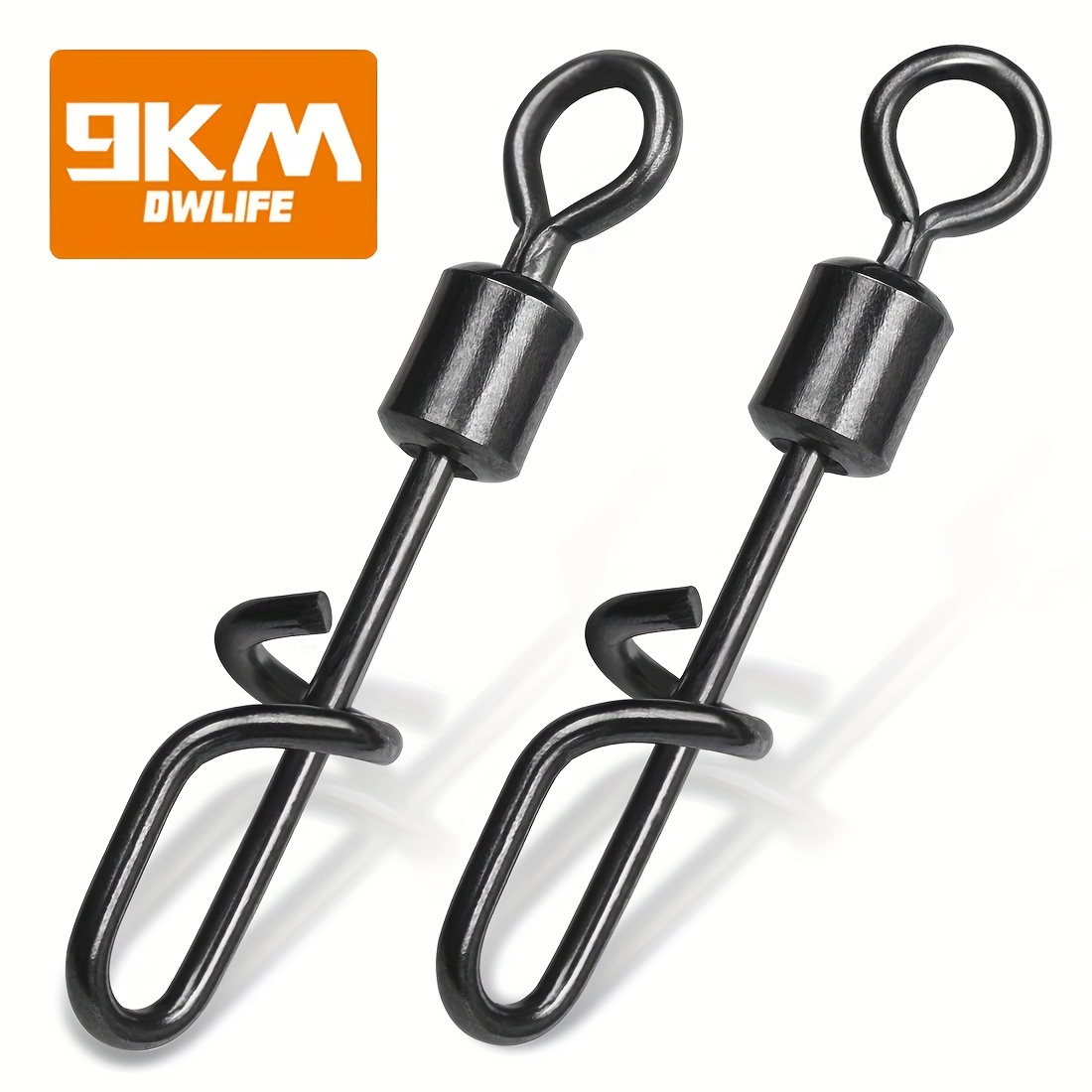 Goture Fishing Swivel With Safety Snap Strong And Reliable - Temu