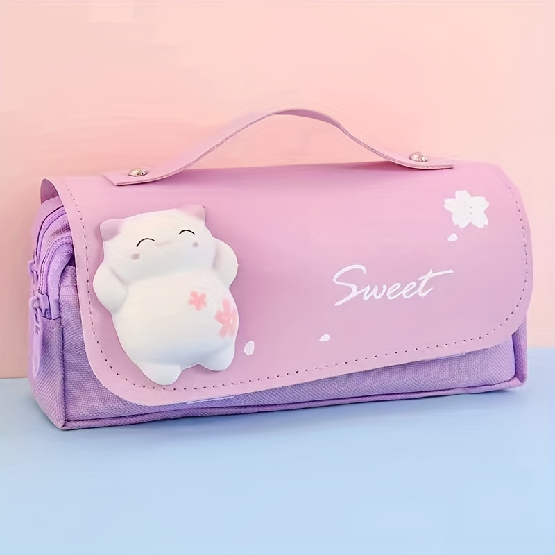 Kawaii Multifunctional Large Capacity Decompression Pencil Case