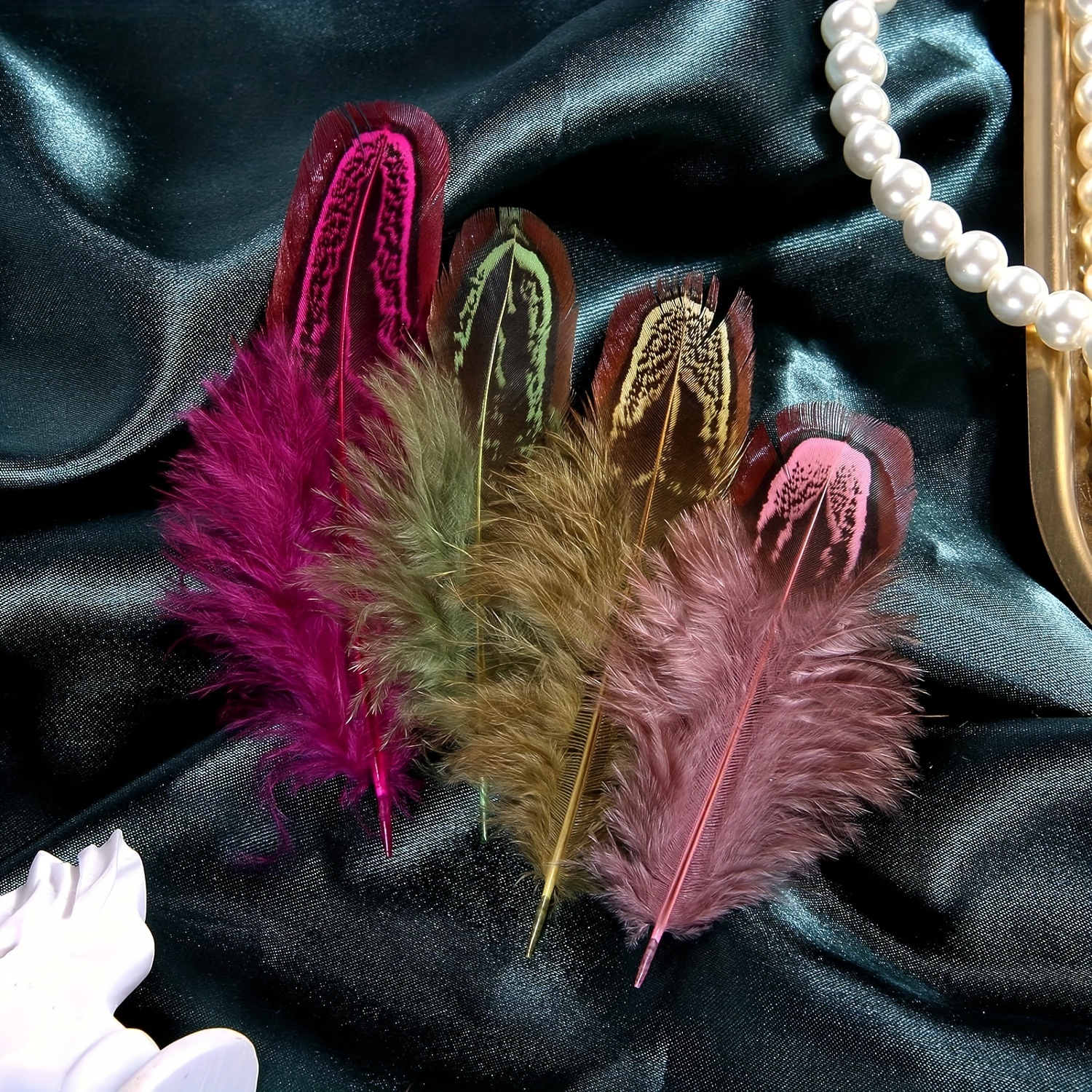 Natural Pheasant Plumage Feathers / For Thanksgiving Crafts - Temu