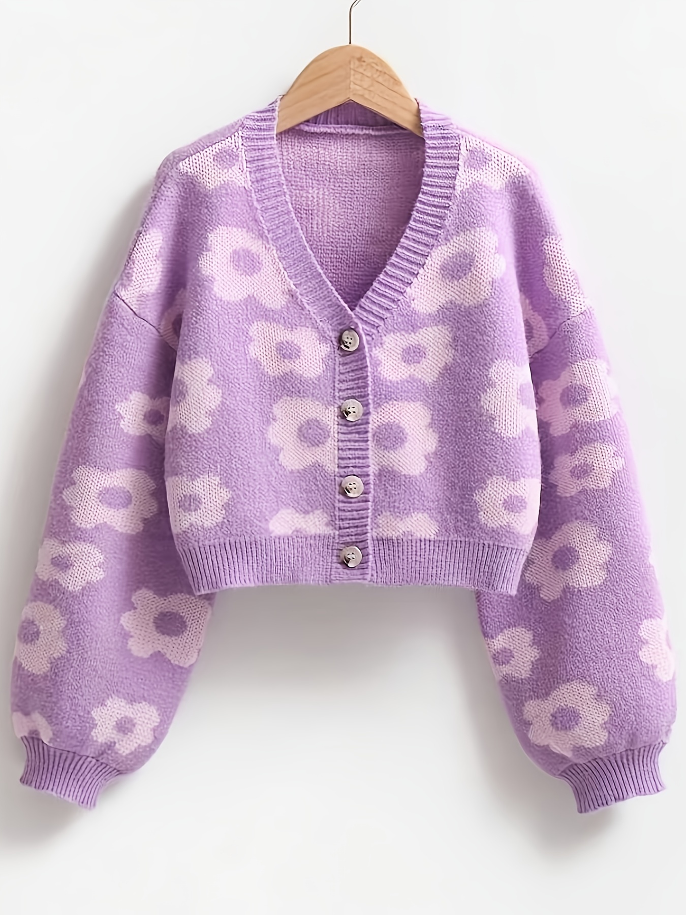 Cute Lavender Knit Cardigan Bea Lilac Sweater Beginning Boutique NZ