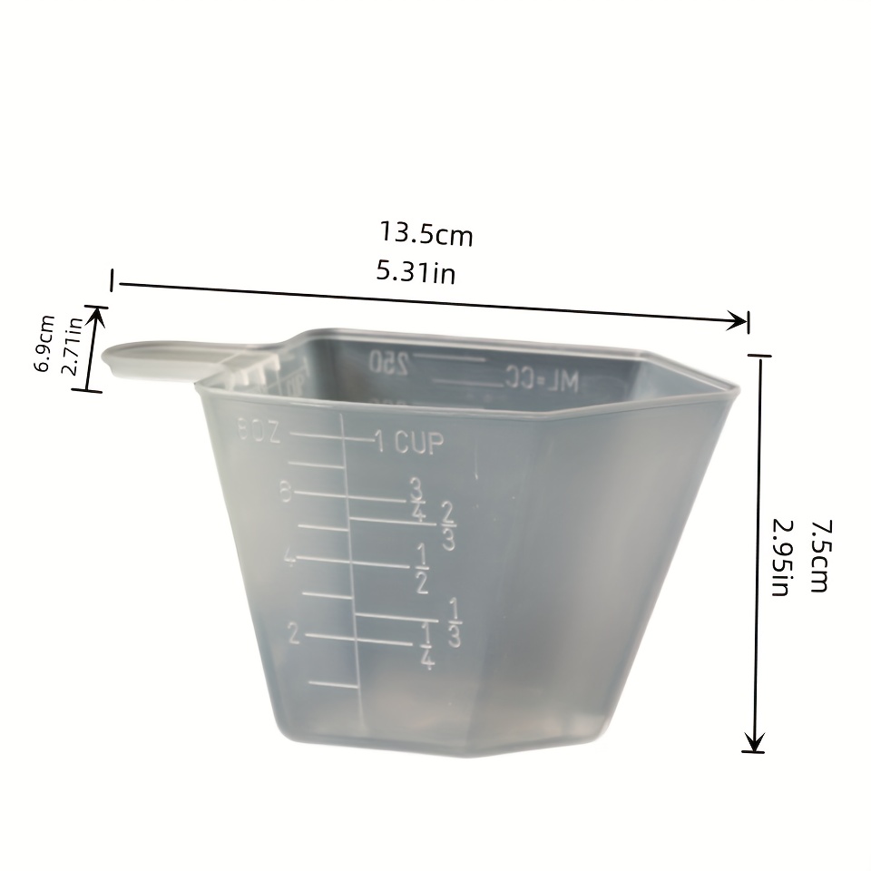 10pcs 30ml Plastic Liquid Measuring Cups Kitchen Cooking Medicine Meas —  CHIMIYA