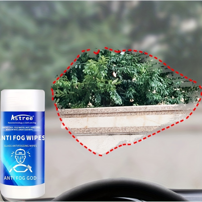 Crystal Clear Vision: Car Anti-fog Wipes For Windshield Defogging And Glass  Cleaning