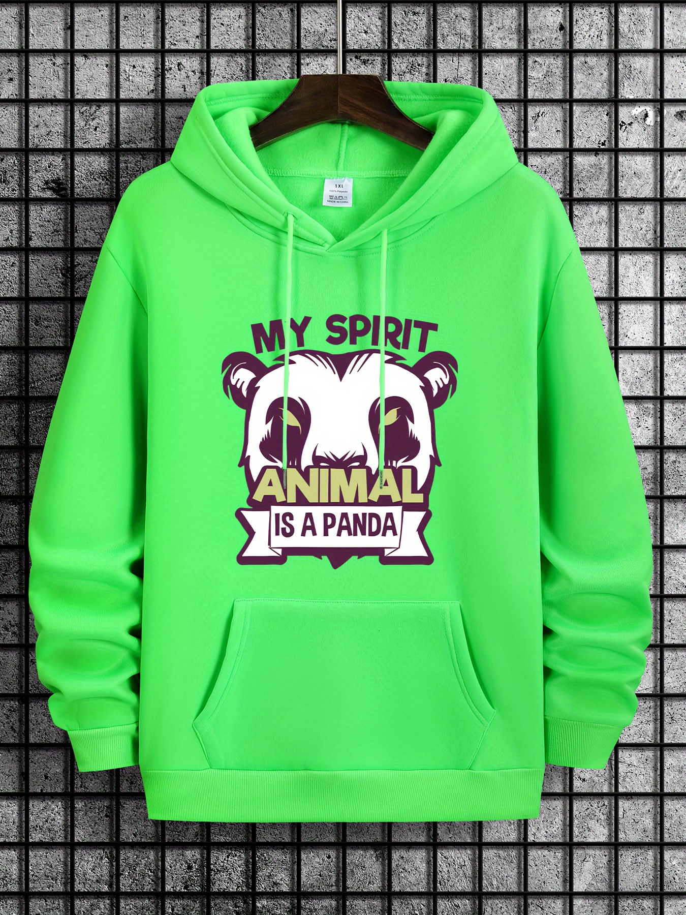 Cartoon Pattern Oversized Hoodies main image 1