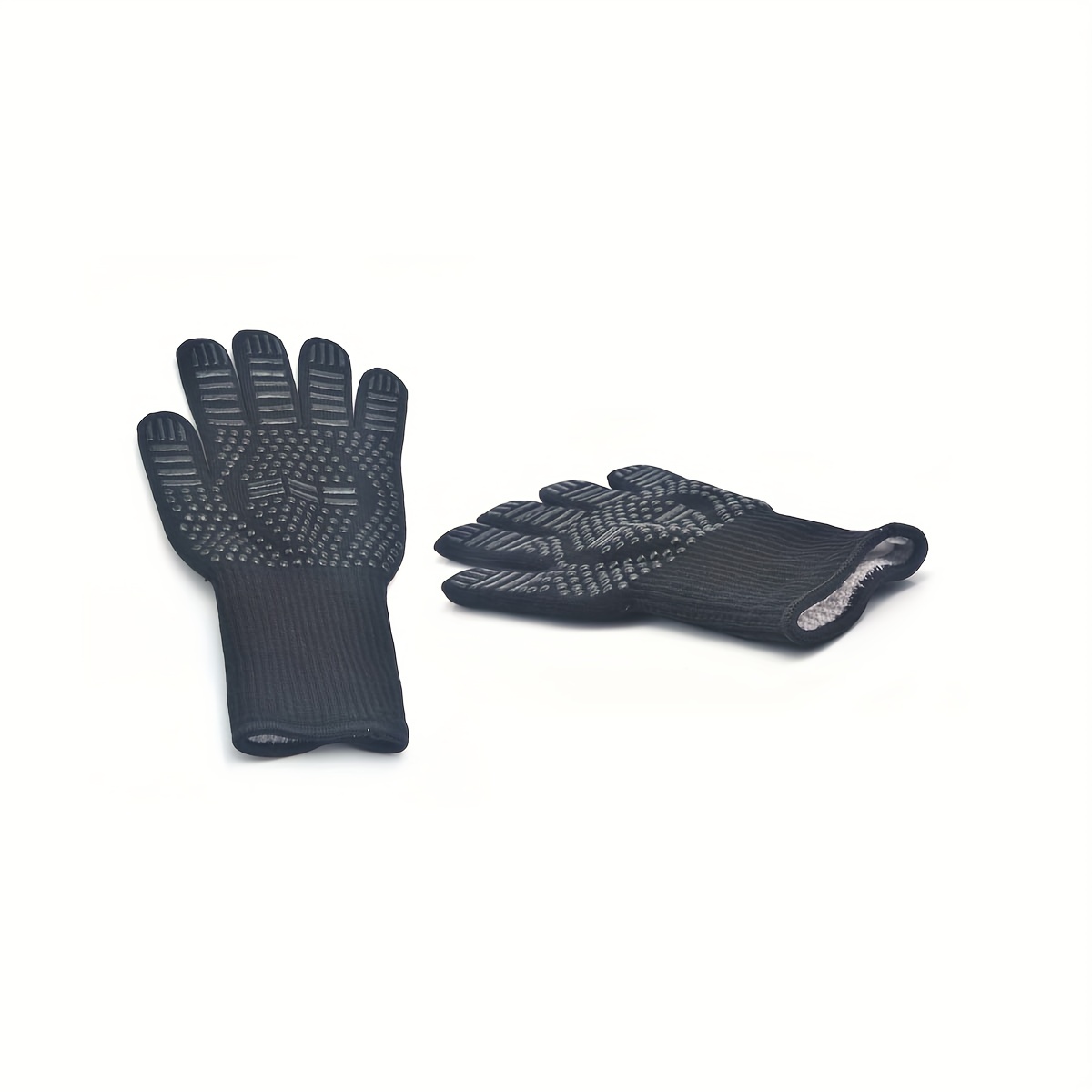 1 paire de gants de cuisine résistants à la chaleur en silicone