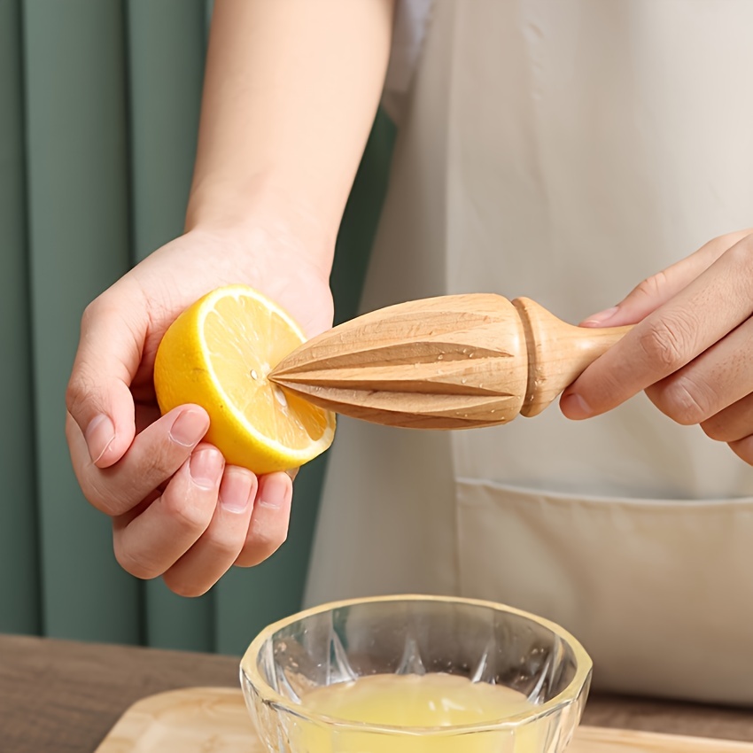 Simple Craft Exprimidor de limón 2 en 1, exprimidor manual fácil de usar,  exprimidor de limón y exprimidor de lima que extrae jugos en segundos
