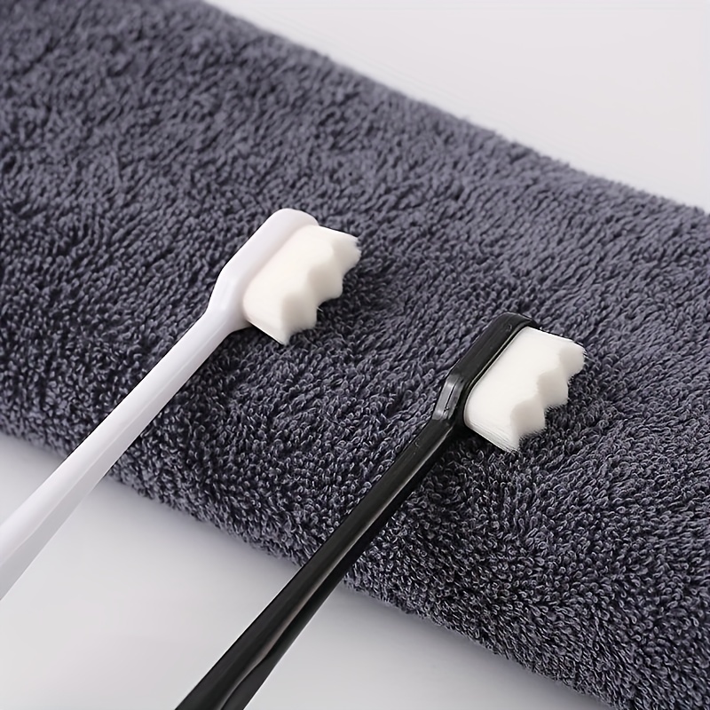 Cepillos de dientes extra suaves para dientes sensibles, gran efecto de  limpieza, cepillo de dientes ultra micro nano oral, cepillo dental manual  con