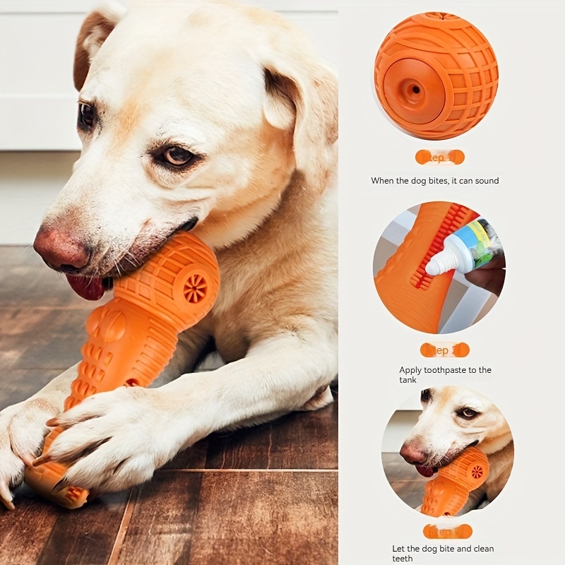 Juguetes Para Perros Resistentes Y Duraderos Con Sonido! - Temu