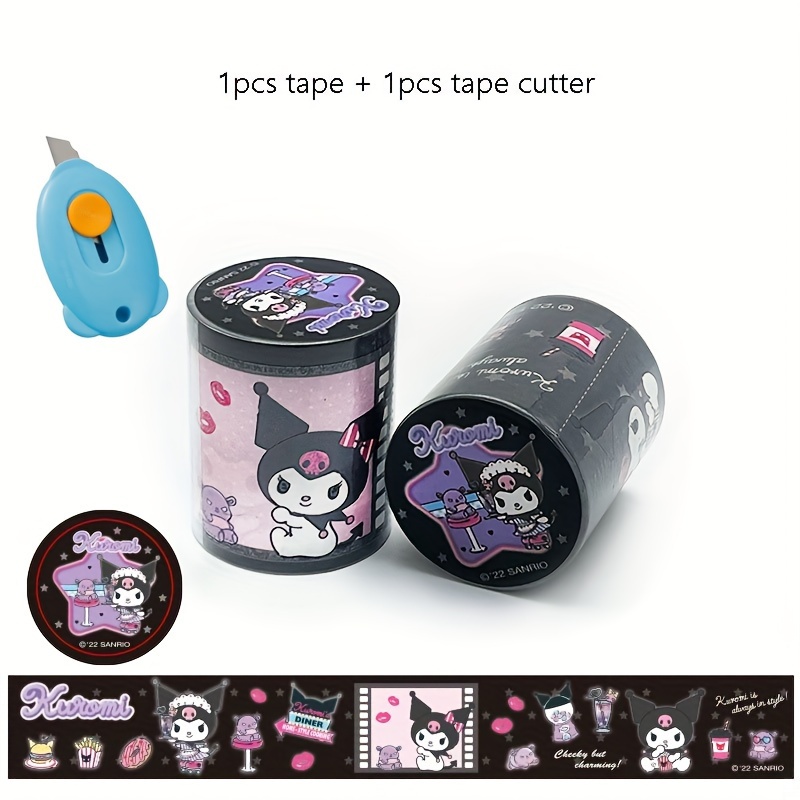 Sanrio Paper Tape Set of 2 - Kuromi