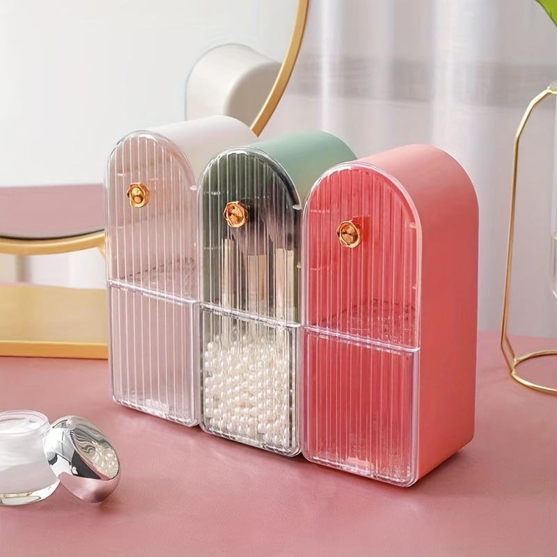 Dustproof Makeup Brush Holder with Lid