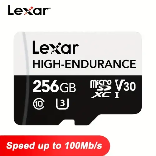 Lexar Carte Micro SD 256 Go, carte mémoire flash microSDXC UHS-I