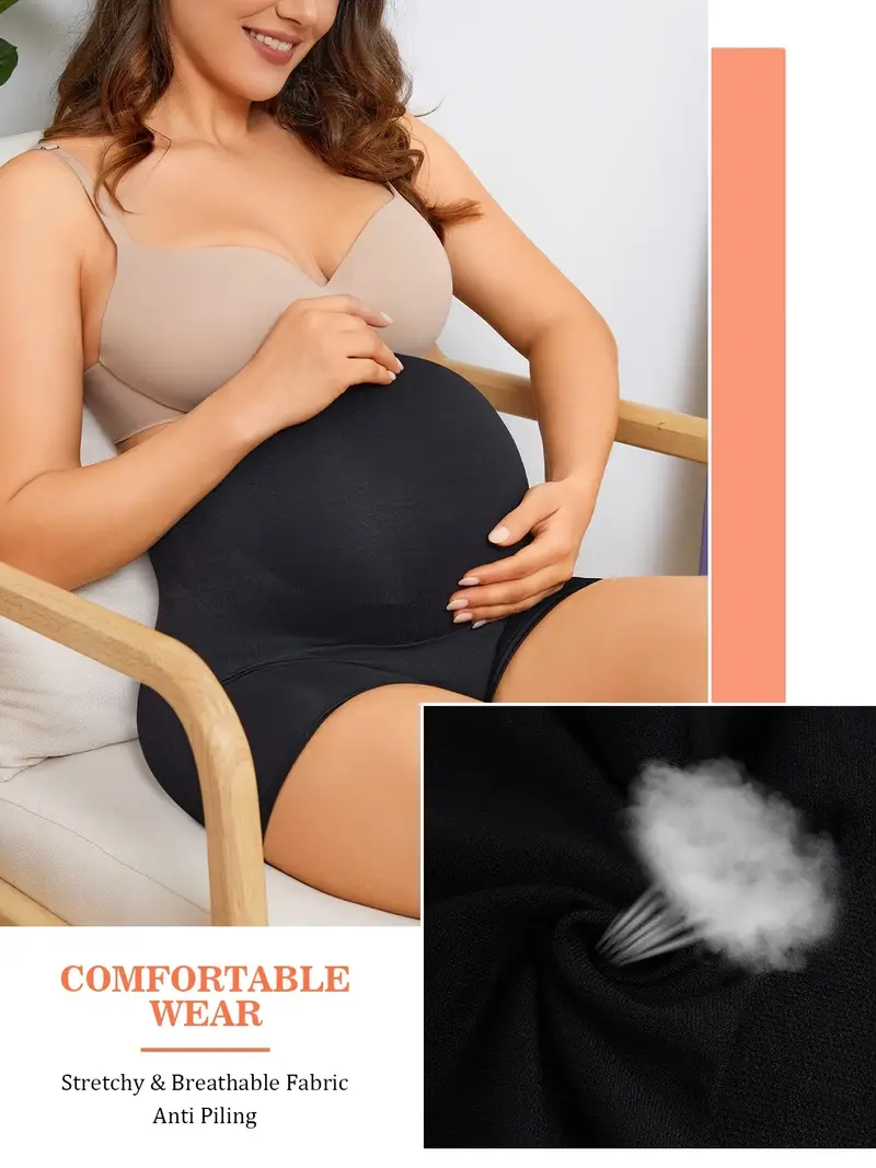 Pregnant Women's * Stretch Breathable High Waist And Belly Support  Underwear For Pregnancy Maternity