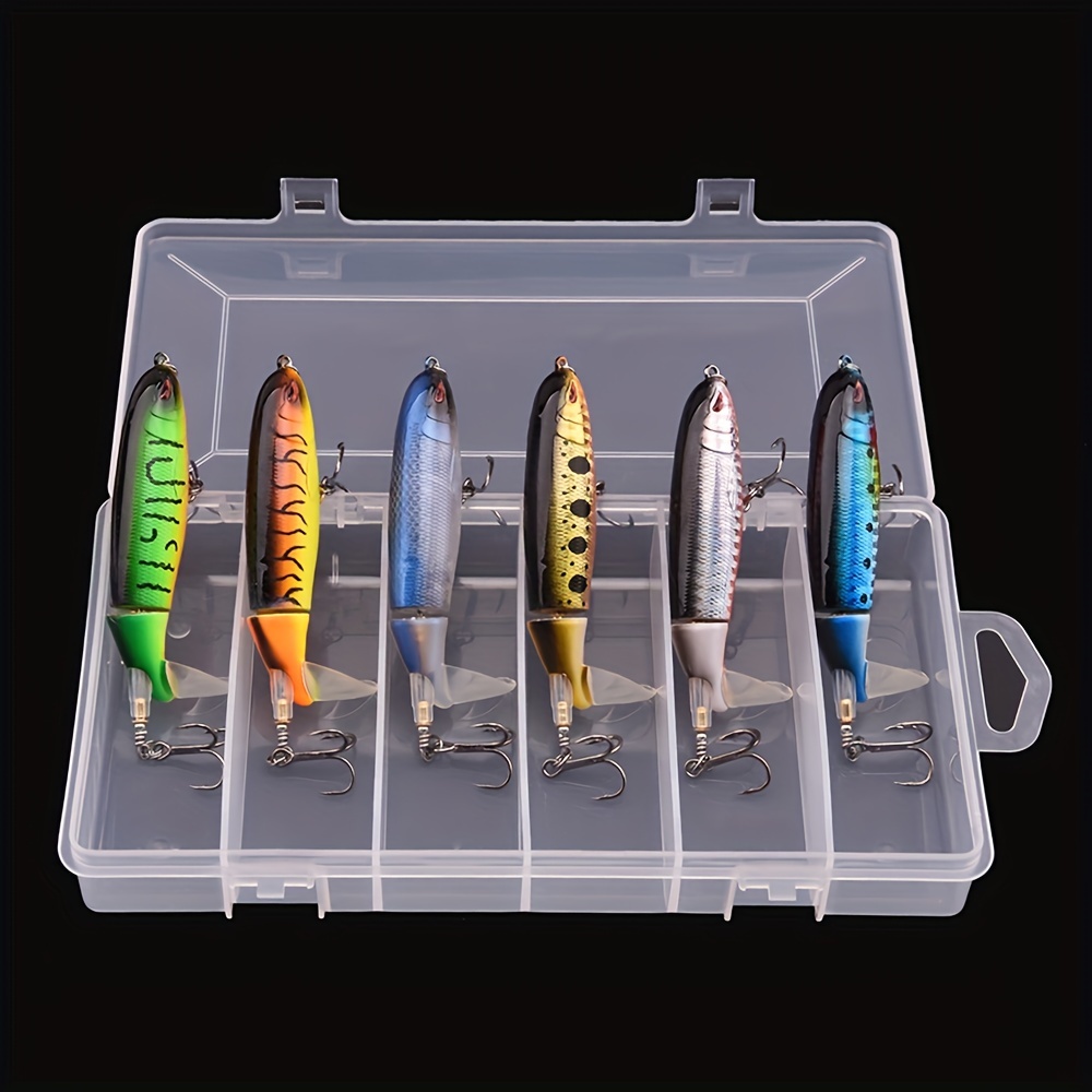 Water Surface Pencil Propeller Lure Kit Hard Plastic - Temu