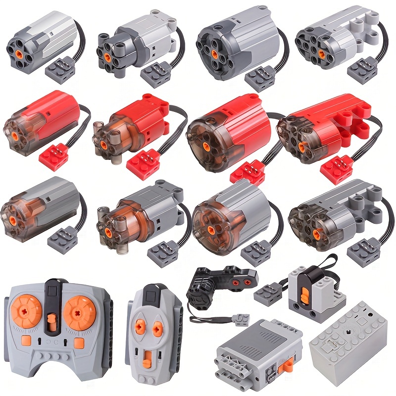 Building Block Programming Motor Remote Control Power Pack Box PF