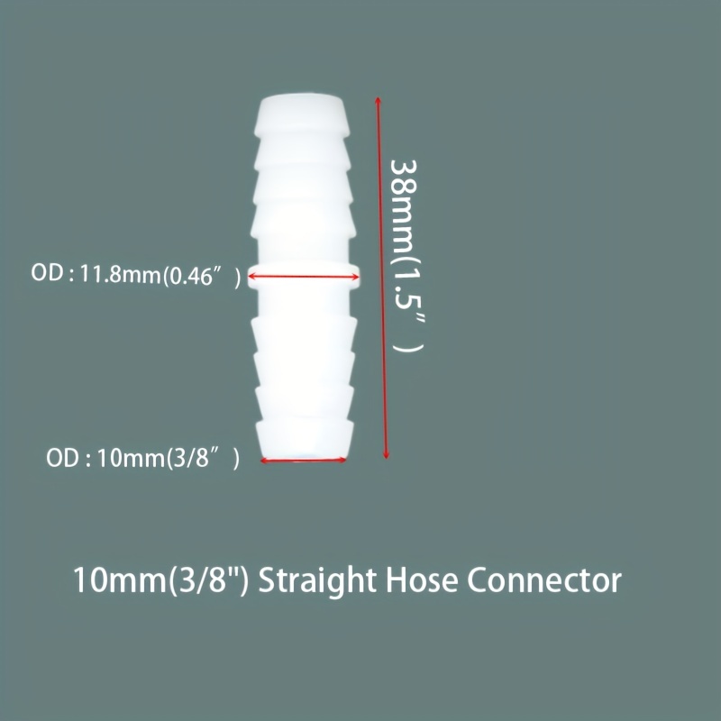 1pc Hose Repair Joint Garden Hose Connector 3/4 1 Inch Pipe Coupler Stop  Water Connector Repair Joint Irrigation System