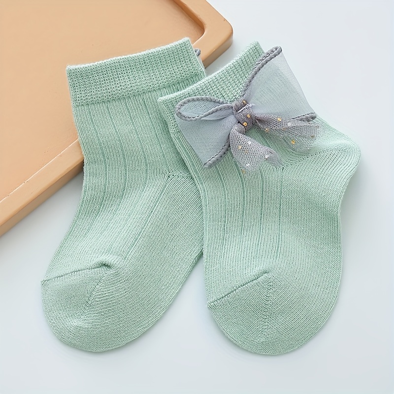 Baby girl Ankle socks Toddler ankle socks Baby girl bow socks