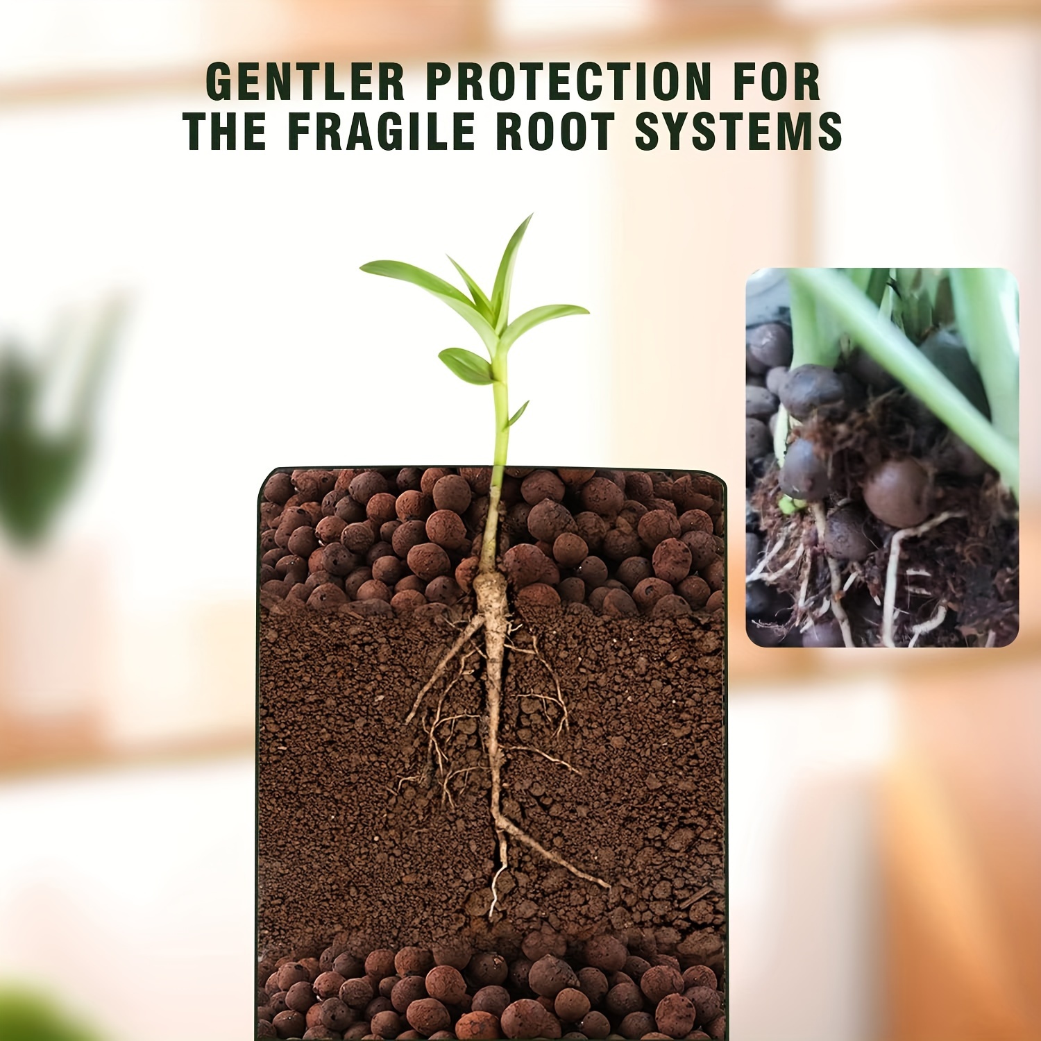 Arcilla expandida para proteger y decorar tus plantas - Proterra