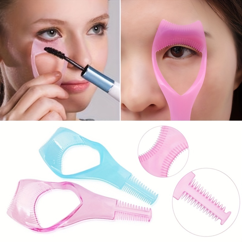 Eyelash Guide 1 Eyelashes Tools Mascara Shield Applicator - Temu