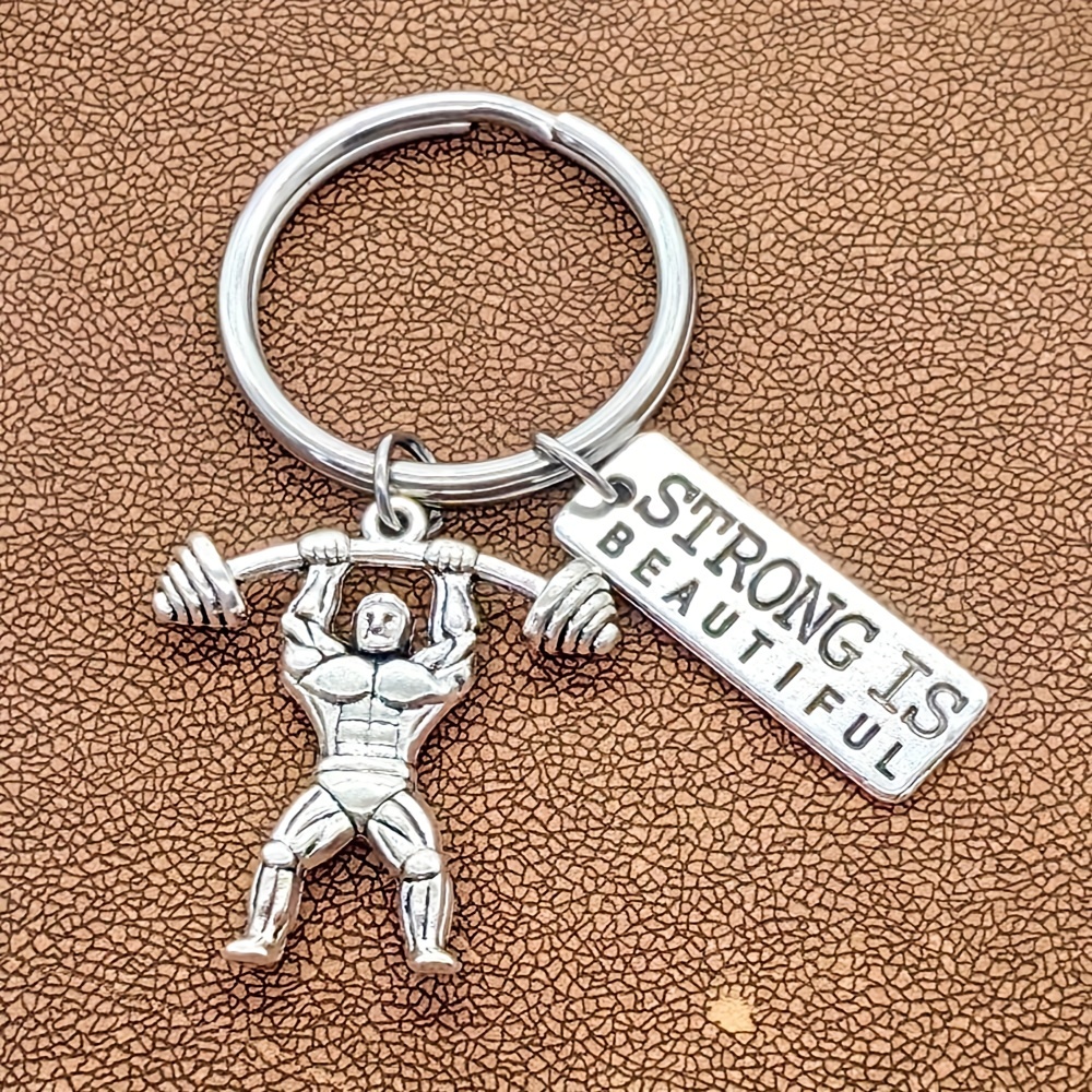  YangQian Fitness Gym Keychain Bodybuilder Gifts for Men  Motivational Workout Keychain Gifts for Gym Lover Inspirational  Bodybuilding Keychains Personal Athletic Trainer Gift : Clothing, Shoes &  Jewelry